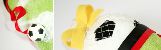 Schultüte selber basteln: Thema Fußball - Details
