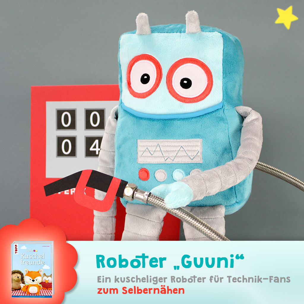 Schnittmuster Roboter "Guuni"