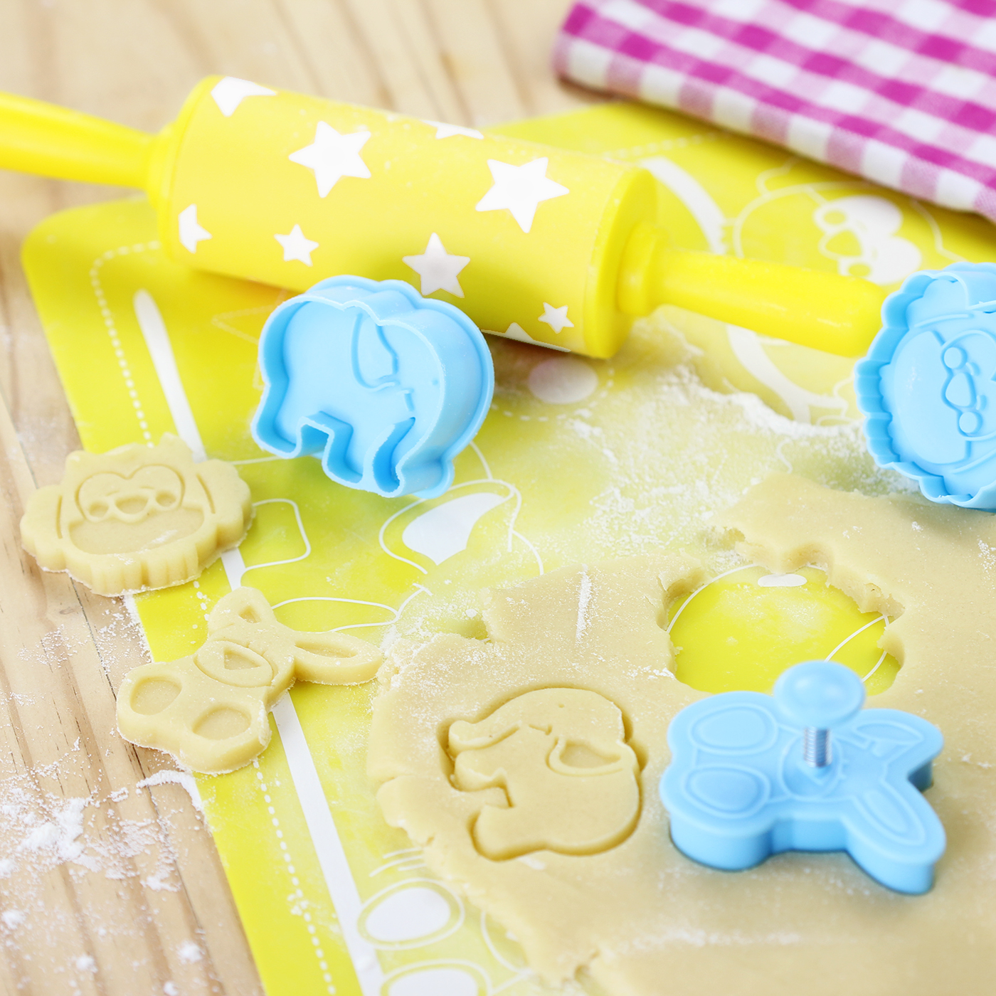 Ausstecher Hase, Elefant, Eule: Bezauberndes 3-er Set zum Plätzchen ausstechen – Bild 2