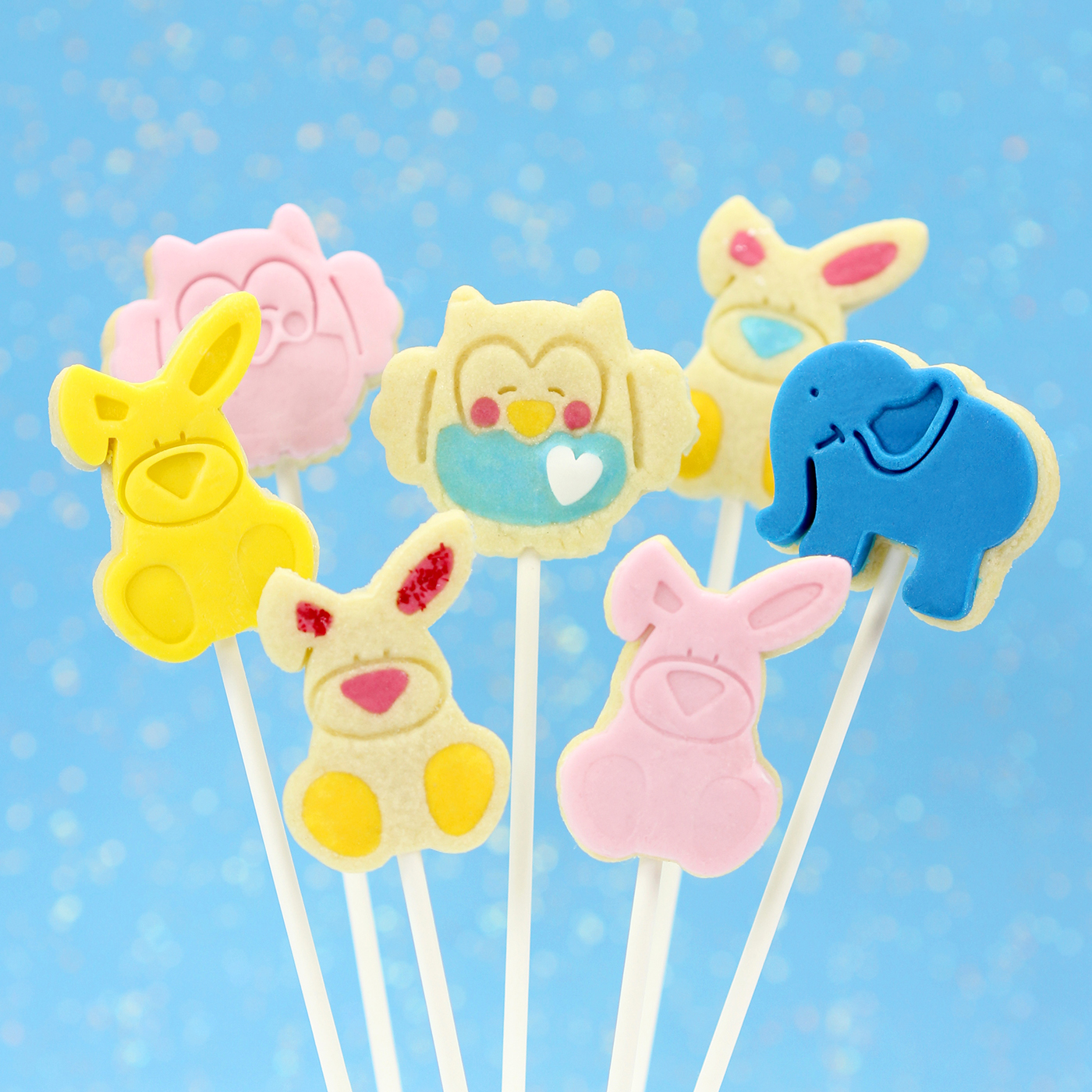 Ausstecher Hase, Elefant, Eule: Bezauberndes 3-er Set zum Plätzchen ausstechen – Bild 3