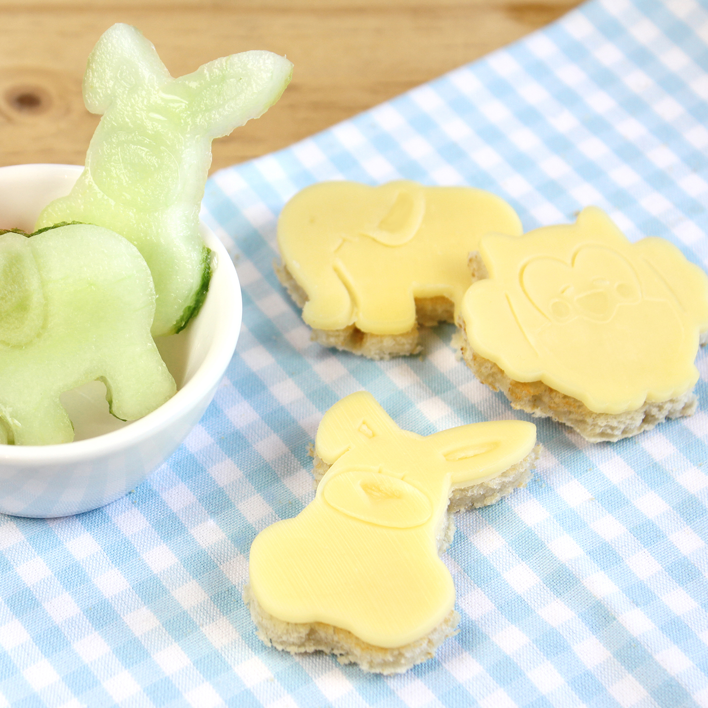 Ausstecher Hase, Elefant, Eule: Bezauberndes 3-er Set zum Plätzchen ausstechen – Bild 5