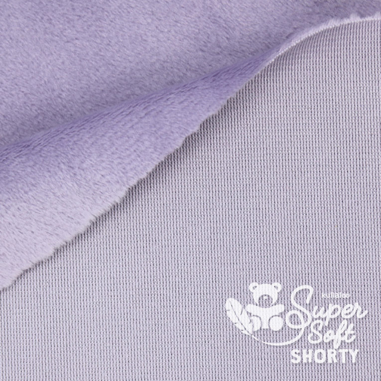 Minky lila - Plüsch Meterware - SuperSoft SHORTY