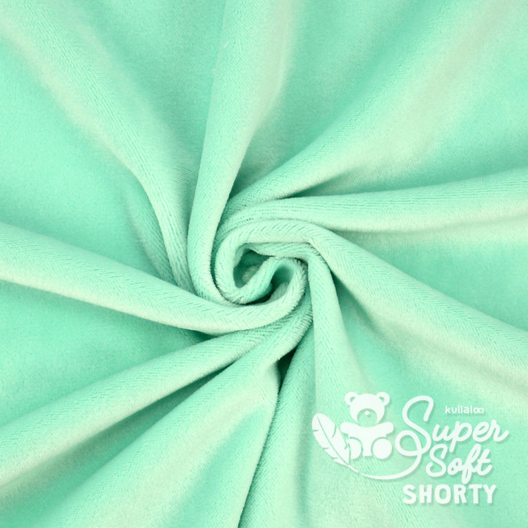 Plüsch Meterware mint - SuperSoft SHORTY