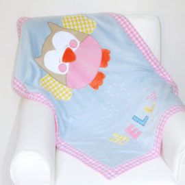 Schnittmuster Babydecke Eule "KULLA"