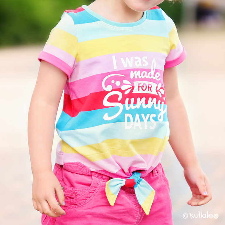 Plotterdatei Sommer - I was made for Sunny Days - Plotterbeispiele
