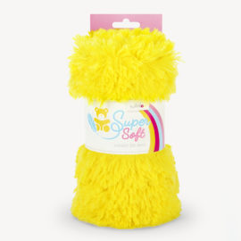 Zottelplüsch / Langhaarplüsch gelb - SuperSoft SHAGGY