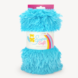 Zottelplüsch / Langhaarplüsch türkis - SuperSoft SHAGGY