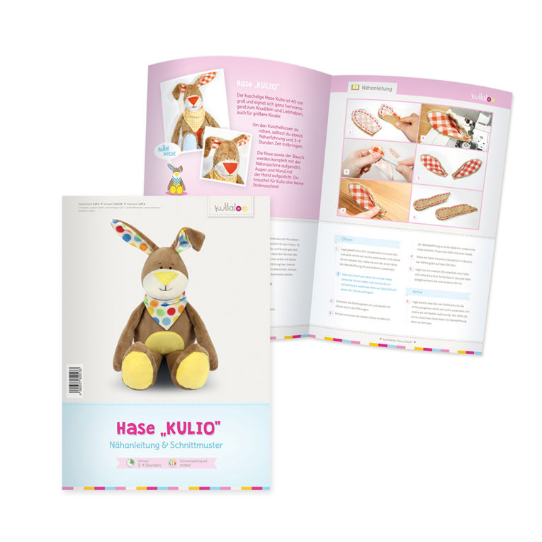 Nähanleitung Hase "KULIO"
