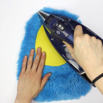Applizieren mit Zottel Plüsch