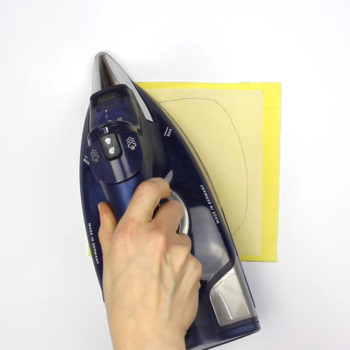 Applizieren mit Langhaar Plüsch