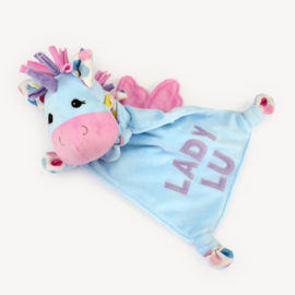 Einhorn Schnuffeltuch nähen "LADY LU"