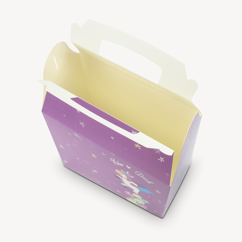 Einhorn Geschenktüte / Geschenkschachtel Kinder Geburtstag