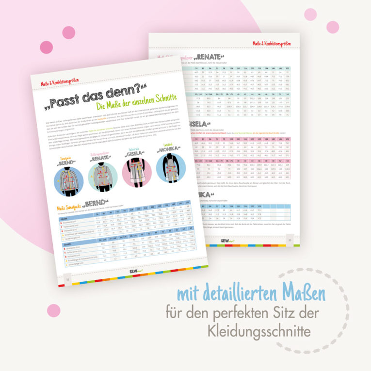 Nähzeitschrift SEWwhat? 2017 byGraziela Special Edition: Mit detaillierten Maßen