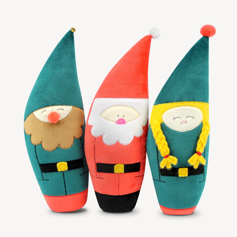 Kostenloses Schnittmuster zum Wichtel / Weihnachtsmann nähen