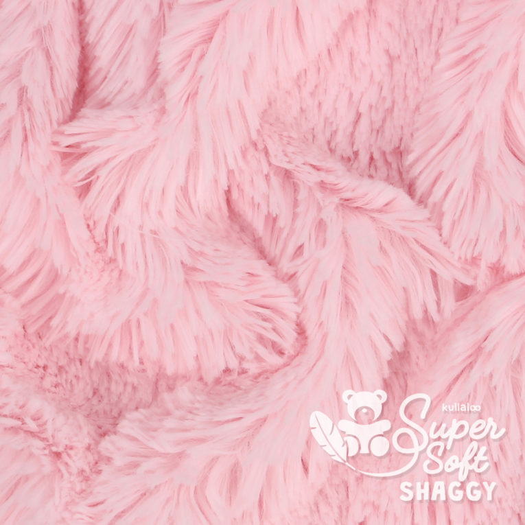 Langhaar Zottelpluesch hellrosa - SuperSoft SHAGGY