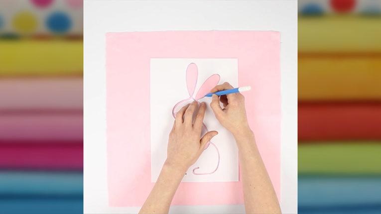 Quick Tip: Kissenhülle dekorieren mit der Lineart Technik