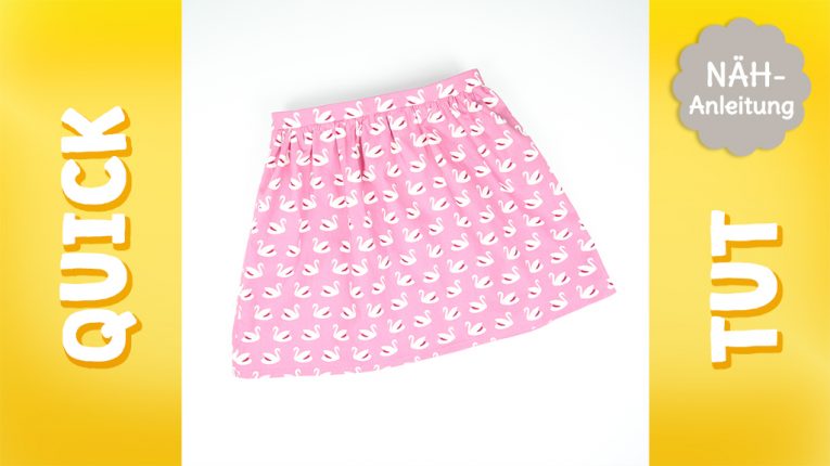 Quick Tut: Röckchen nähen ohne Schnittmuster