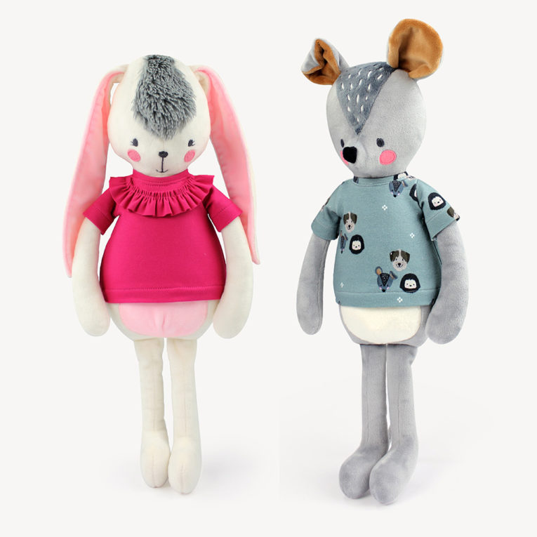Puppenkleidung Schnittmuster für "MELLY & MATTES" by Lila-Lotta