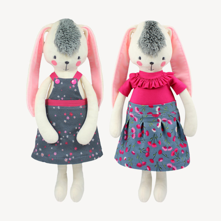 Puppenkleidung nähen für "MELLY & MATTES" by Lila-Lotta