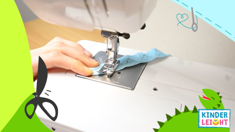 KINDERLEICHT Nähsets Tips & Tricks – Zickzackrüschen nähen