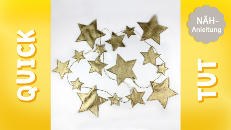 Quick Tut Video: Girlande nähen