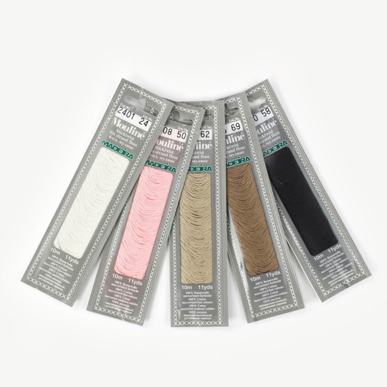 Madeira Mouliné Sticktwist 5er-Set