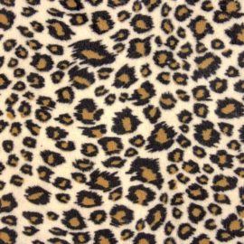 Plüschstoff Gepard / Leopard