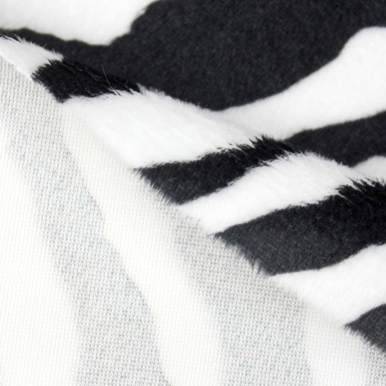 Plüsch Zebra Muster
