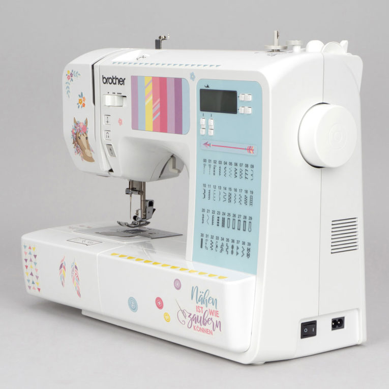 Nähmaschine Computer für Anfänger & Fortgeschrittene: brother FS-40 kullaloo edition