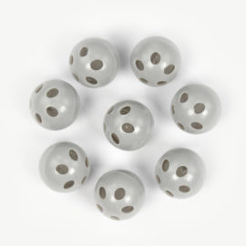 Rasselkugel zum Einnähen, 24 mm, Set mit 8 Stück – Go Handmade
