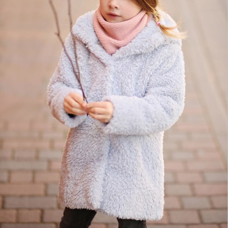 "MISTY" Schnittmuster Teddy Mantel