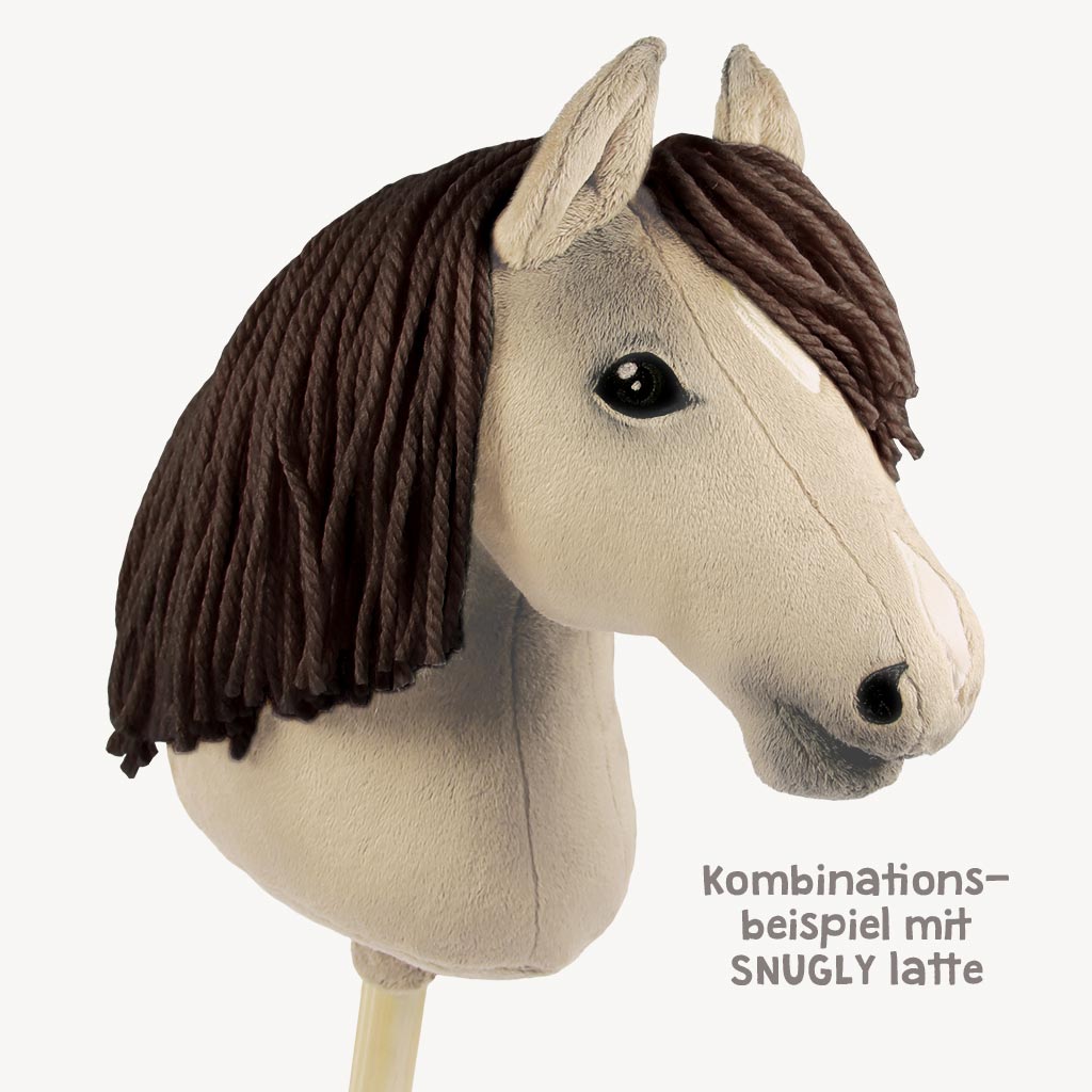 Wolle MAXI MERINO braun zum Hobby Horse Mähne machen – Katia