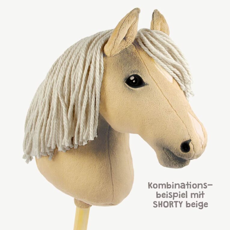BIG MERINO hellbeige als Wolle für Hobby Horse Mähnen – Katia
