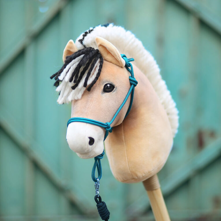Hobby Horse Fjordpferd mit Plüschstoff SHORTY beige