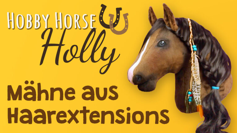Video: Hobby Horse Mähne aus Extensions machen