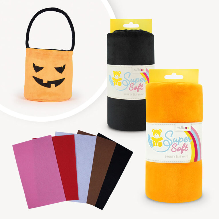 Stoffpaket: Halloween Utensilo nähen