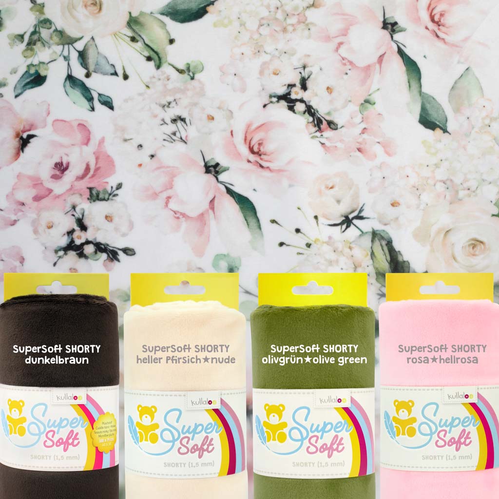 SHANNON Plüsch Something Pink Digital Cuddle® Multi mit kullaloo SuperSoft SHORTY