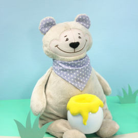 Kuscheltier Bär selber nähen