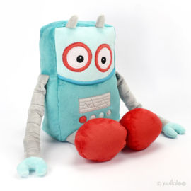 Kuscheltier Roboter Nähanleitung