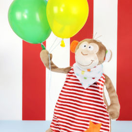 Nähanleitung Affe Schnuffeltuch