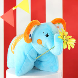 Nähanleitung Elefant Kissen