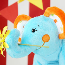 Nähanleitung Elefant Kuscheltier