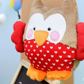 Nähanleitung Eule Kuscheltier