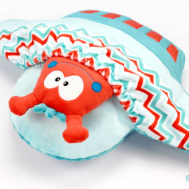 Nähanleitung Ufo Kissen