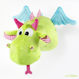 Nähen für Kinder Drache Kuscheltier