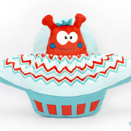 Schnittmuster Ausserirdischer Kuscheltier Schnittmuster Ausserirdischer Kuscheltier