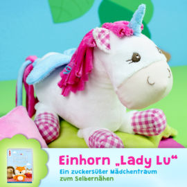 Schnittmuster Einhorn "Lady Lu"
