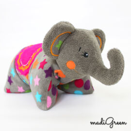 Schnittmuster Elefant „Elli Fant“ von madiGreen Schnittmuster Elefant "Elli Fant" von madiGreen