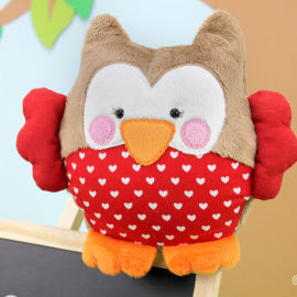 Schnittmuster Eule Kuscheltier selber nähen