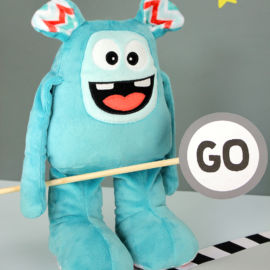 Schnittmuster Monster Kuscheltier selber nähen